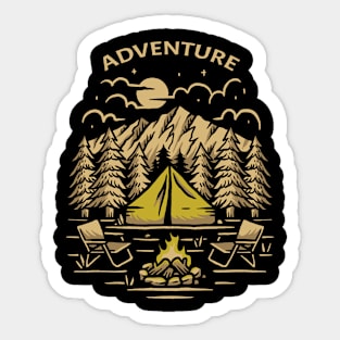 Camp Together Sticker